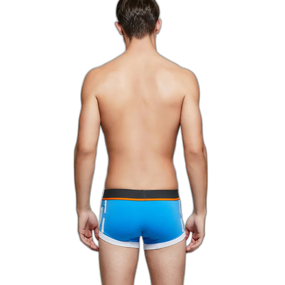 SEOBEAN Athletic Print Cotton Boxer Briefs