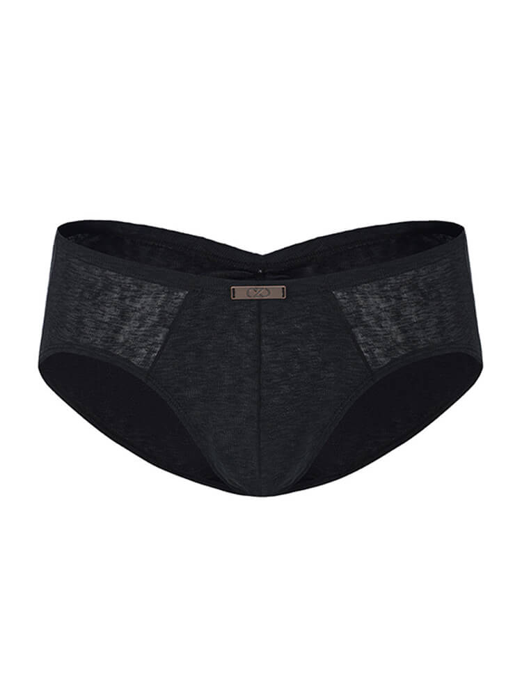 Men's Mottled-Print Sexy Lightweight Briefs