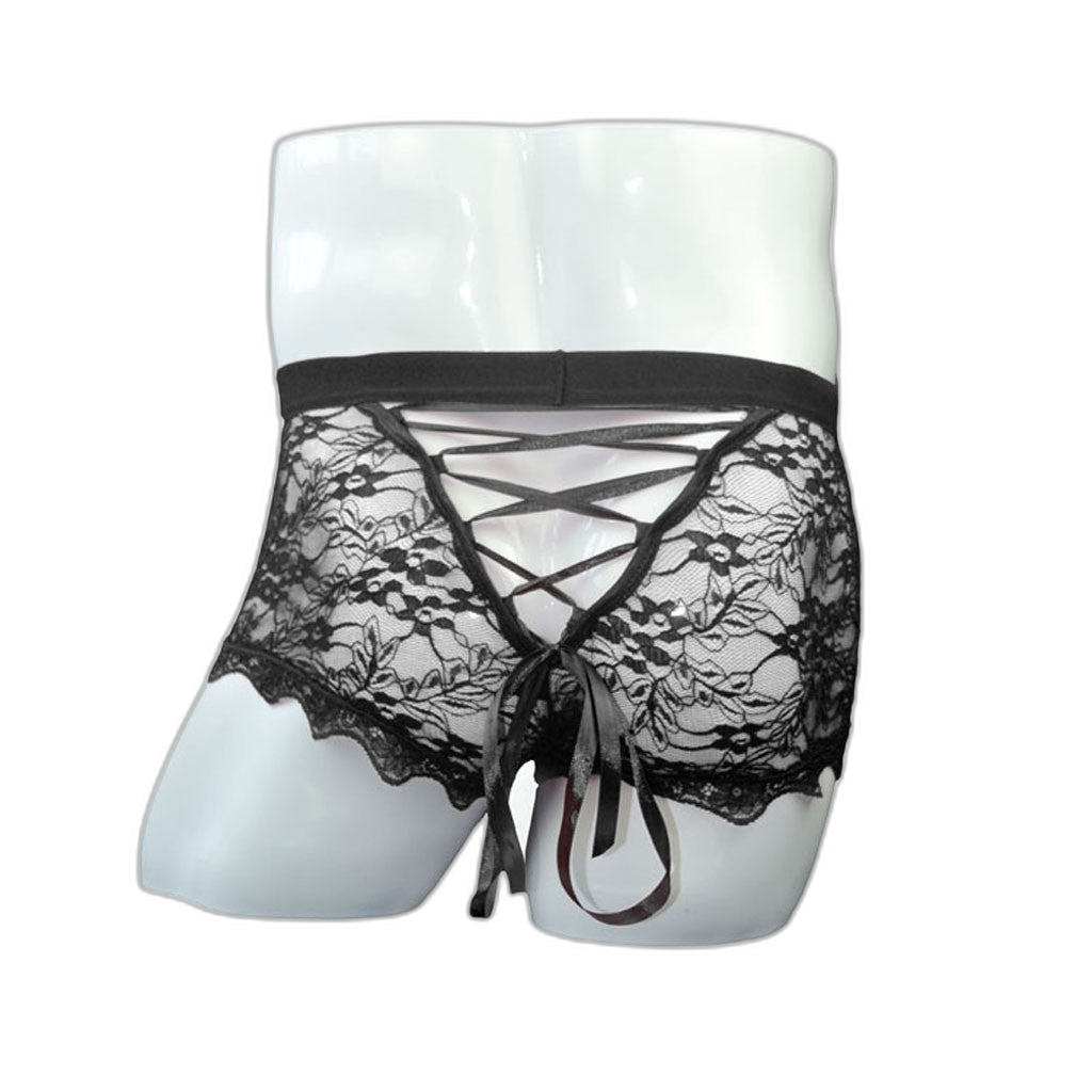 Sexy Men's Lace Back Panties