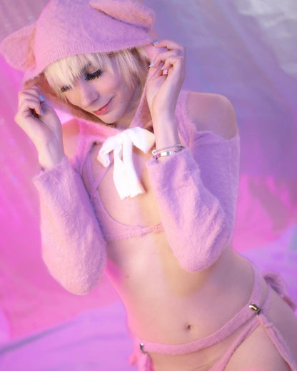 Furry Bear Lingerie Set