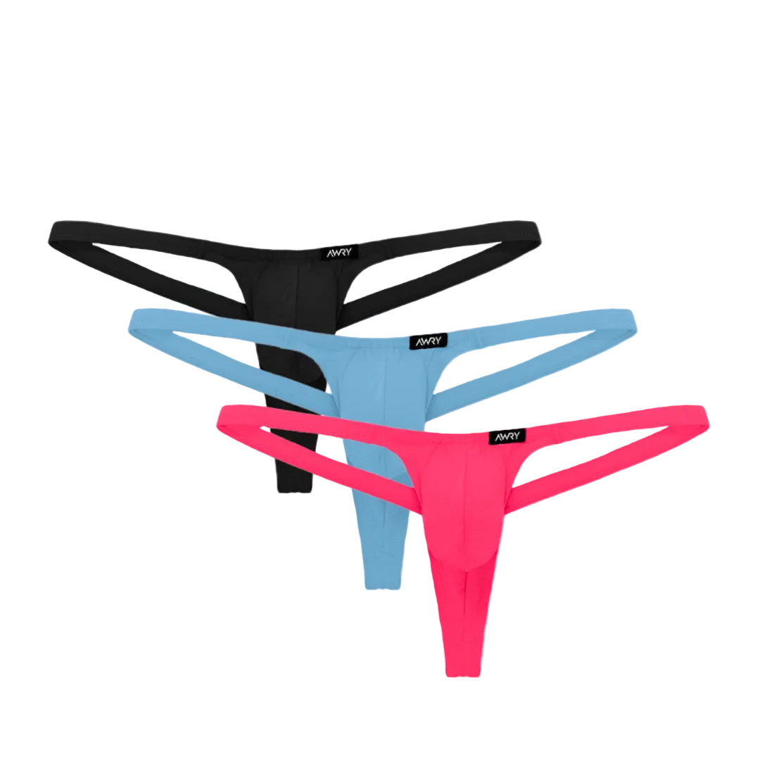 3 Pack PULSE V-String Thong