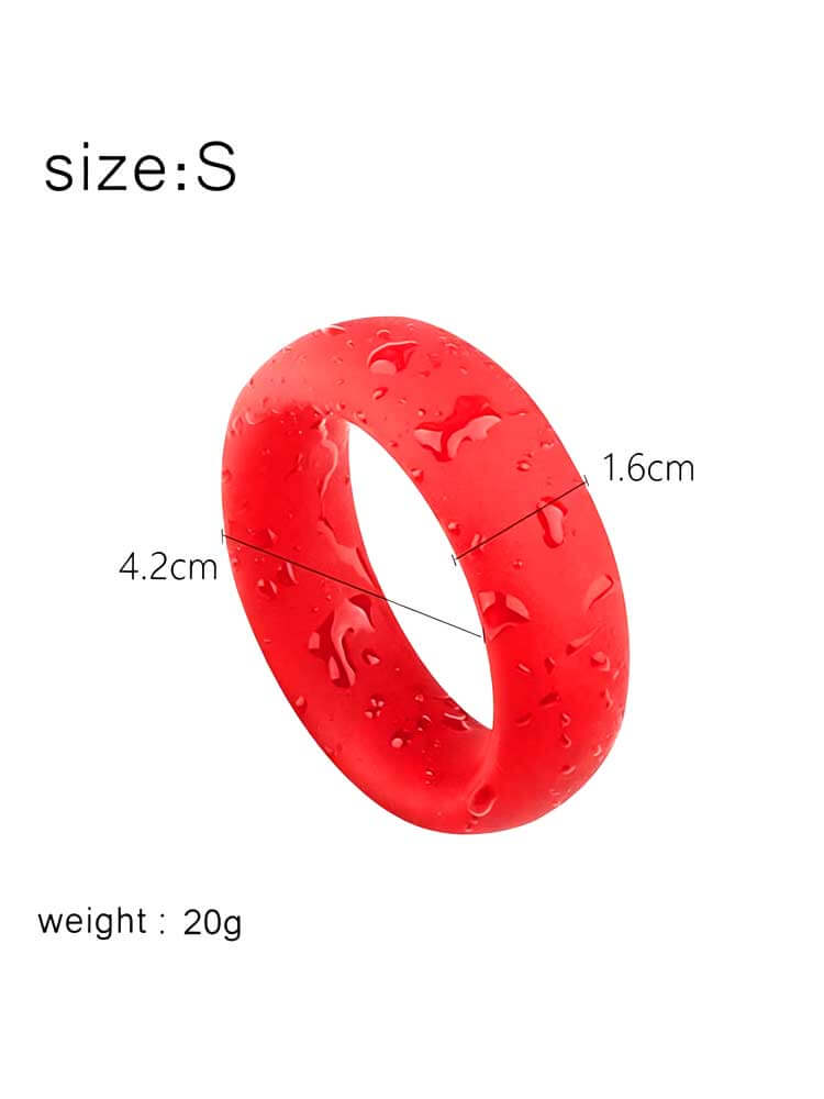 Silicone Locking Sperm Ring Set