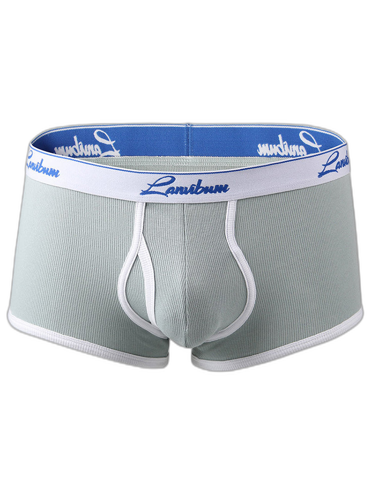 Men’s Thread Cotton Trunks with Fly