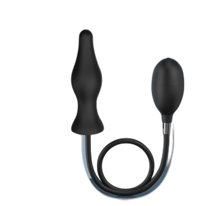 Spiral - Inflatable Butt Plug - Silicone Anal Plug