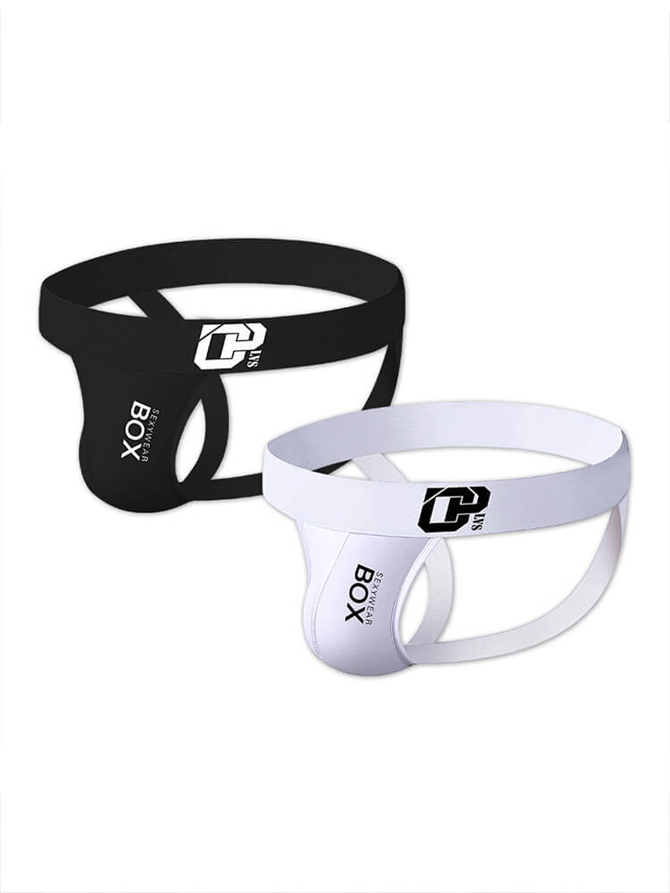 Men's Sexy Print Low Rise Jockstrap