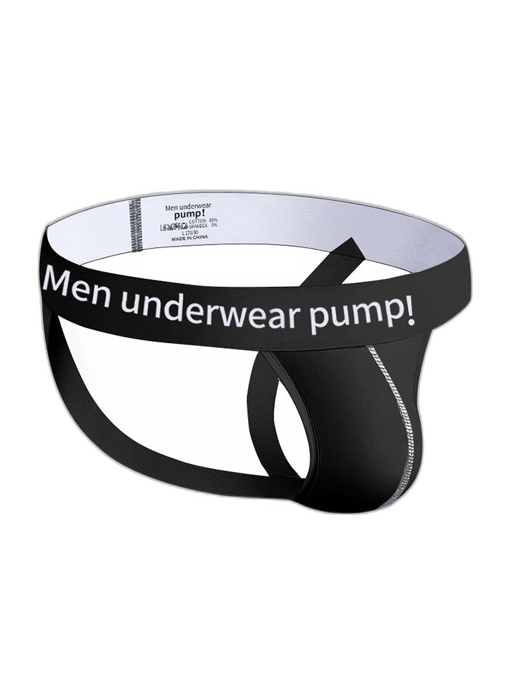 2 Pack Men's Trendy Breathable Sexy Cotton Jockstrap