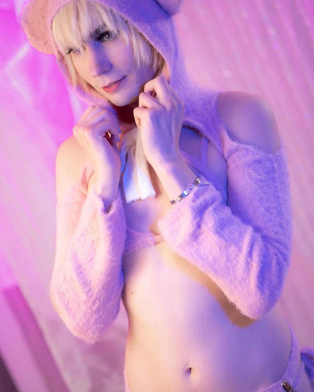 Furry Bear Lingerie Set