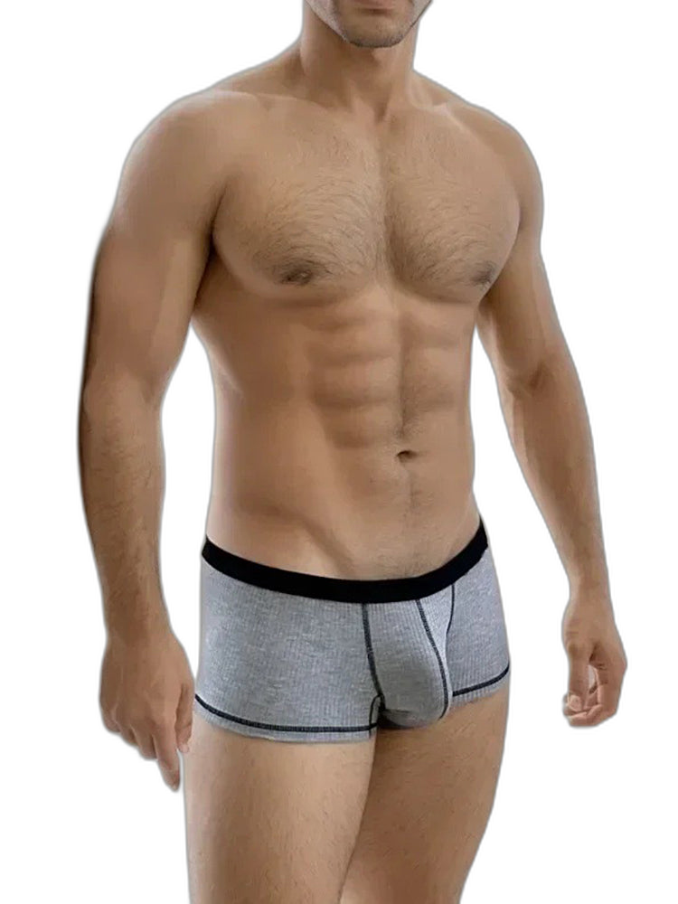 3 Pack Men's Ultra-Thin Cooling Large Supportive Pouch Breathable Low-Rise Trunks
