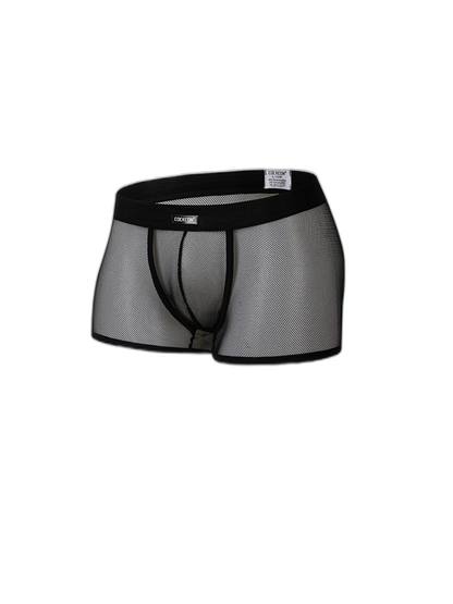 Men's Sexy Transparent Mesh Trunks