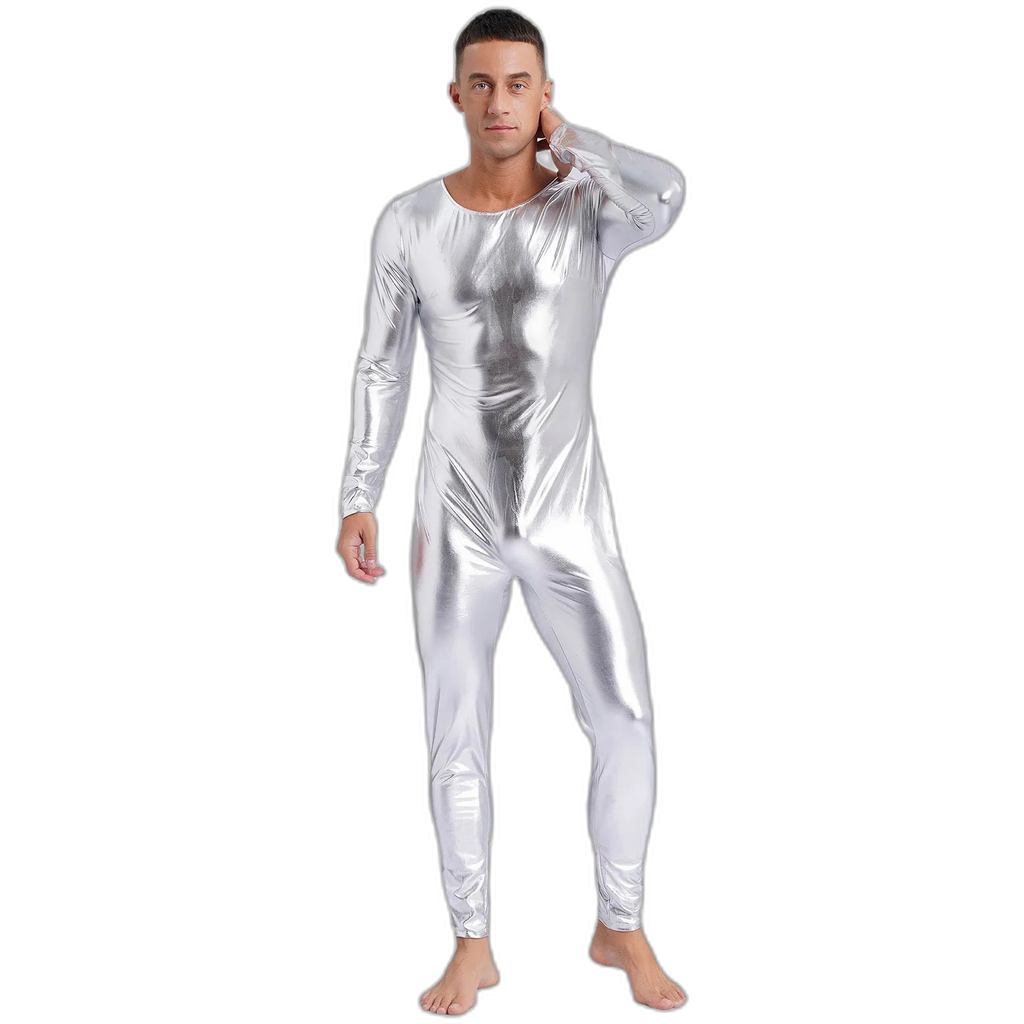 Galactic Vogue Metallic Bodysuit