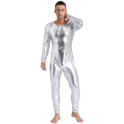 Galactic Vogue Metallic Bodysuit