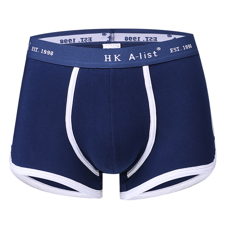 Men's Cotton Mid-rise Boxer Briefs
