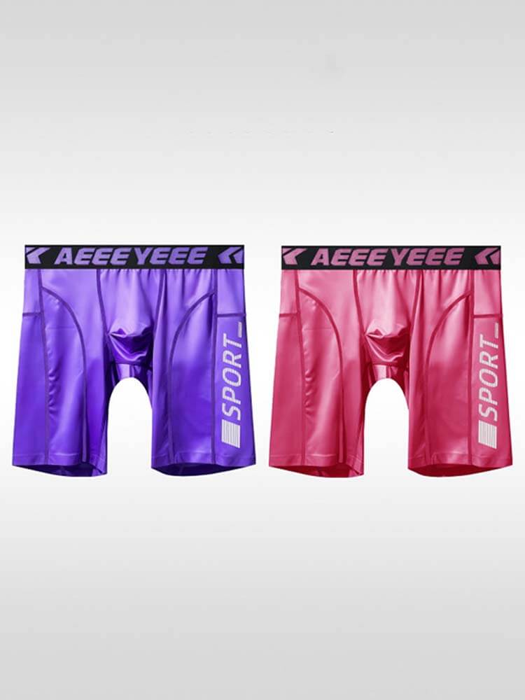 Men's High Elasticity Tight-Fit Quick-Dry Sports Shorts