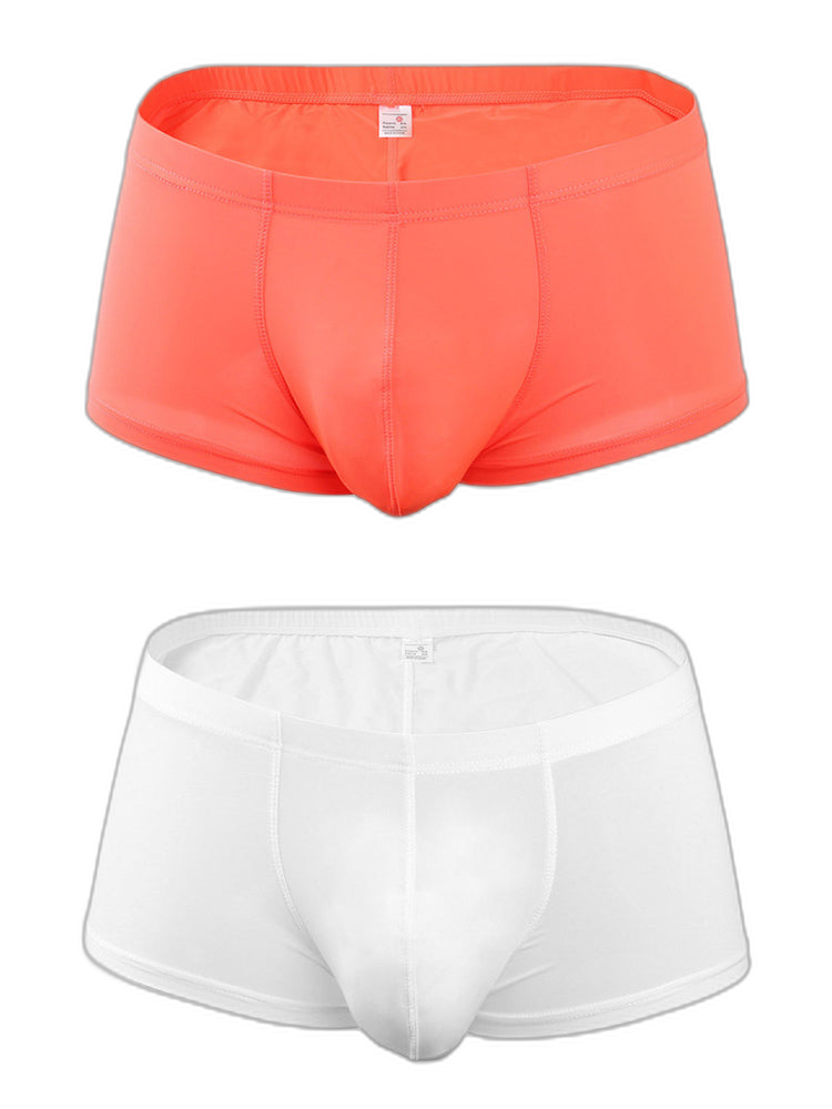 2 Pack Mesh Enlarged Pouch Snug Fit Underwear