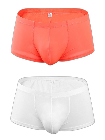 2 Pack Mesh Enlarged Pouch Snug Fit Underwear