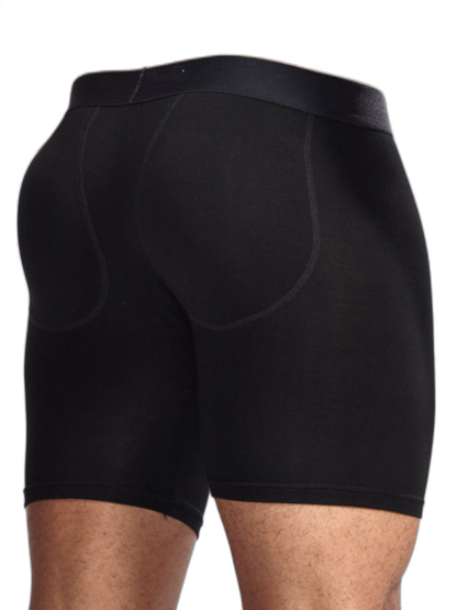Men's U Convex Boxers Briefs Butt Enhancer Underwear