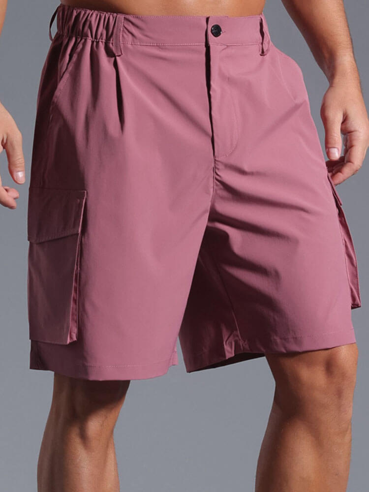 Men's Loose-Fit Quick-Dry Cargo Sports Shorts