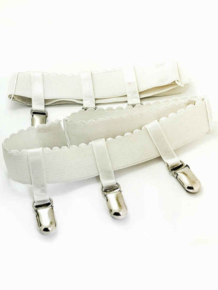 Men's stocking clip garter clip with silicone anti