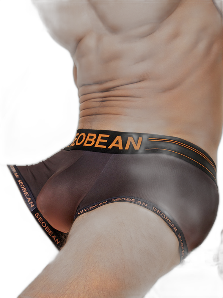 Men's Sexy U Convex Pouch Low-rise Trunks