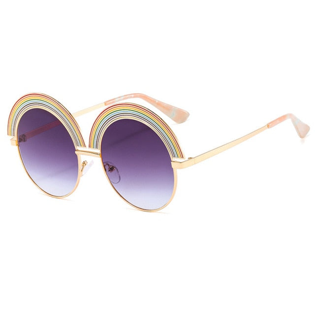 Rainbow Round Sunglasses