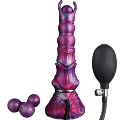 XenoGrub - 10.6 Inch Alien Ovipositor Dildo - Egg Laying Kink
