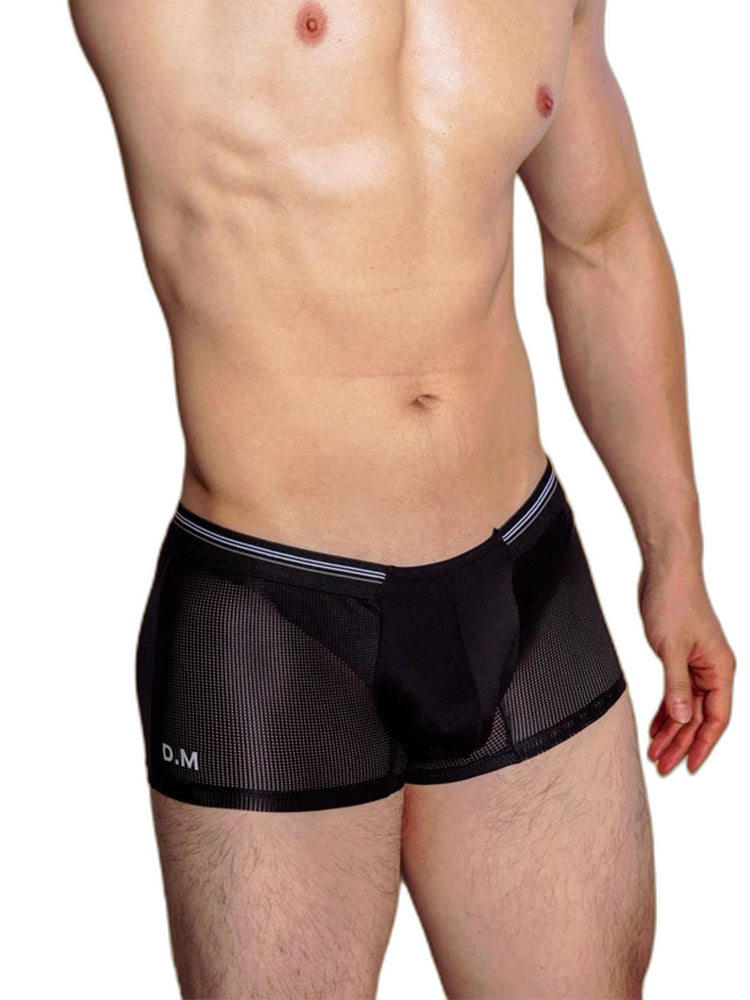 3 Pack Men's Nylon Mesh Breathable Quick-Dry Trunks