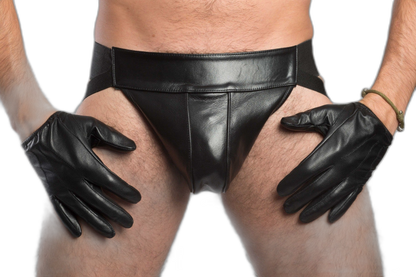 ruff GEAR Cop Leather Gloves Black