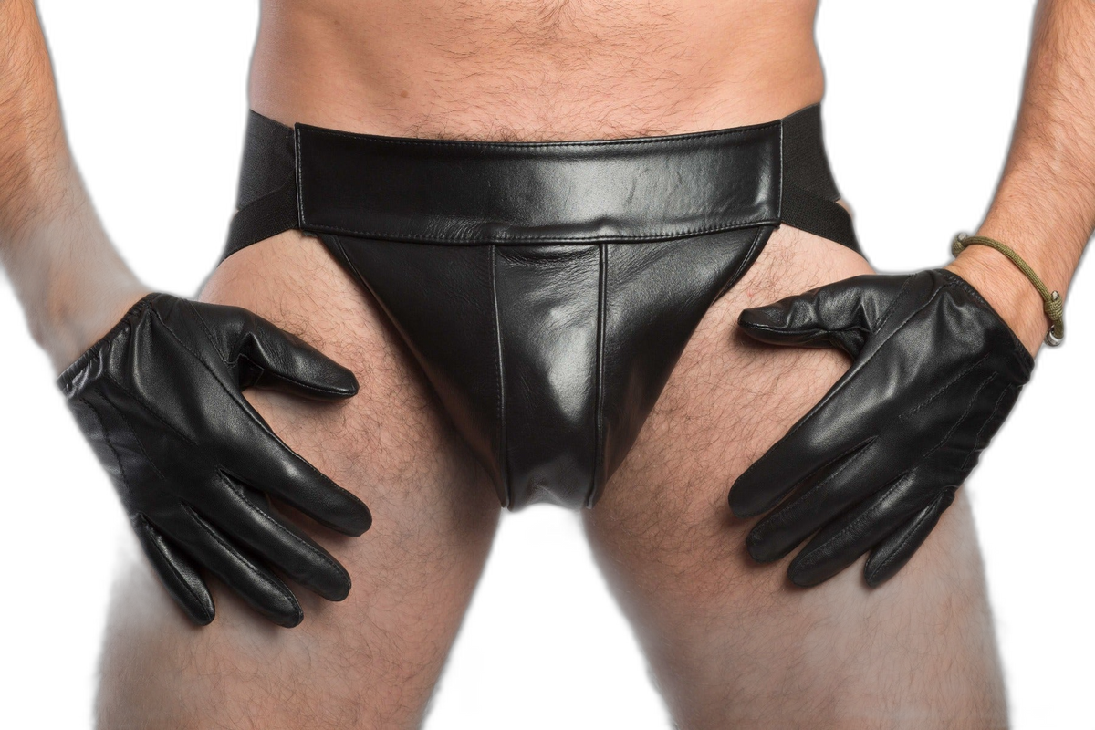 ruff GEAR Cop Leather Gloves Black
