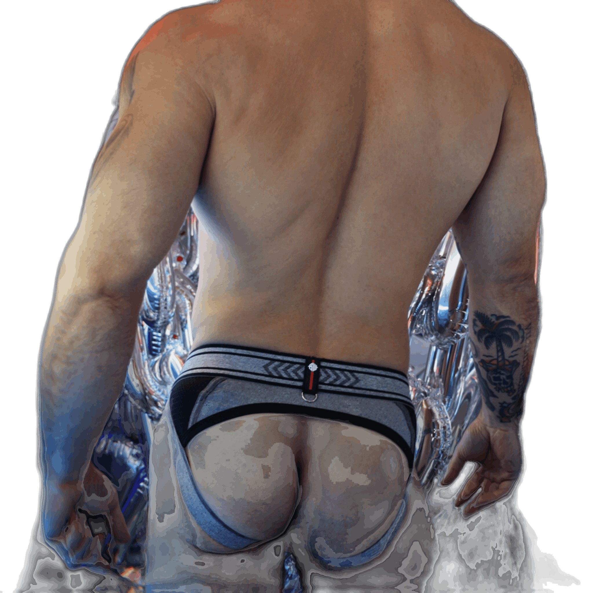 Breedwell Mister Luxe Jockstrap Heather Grey