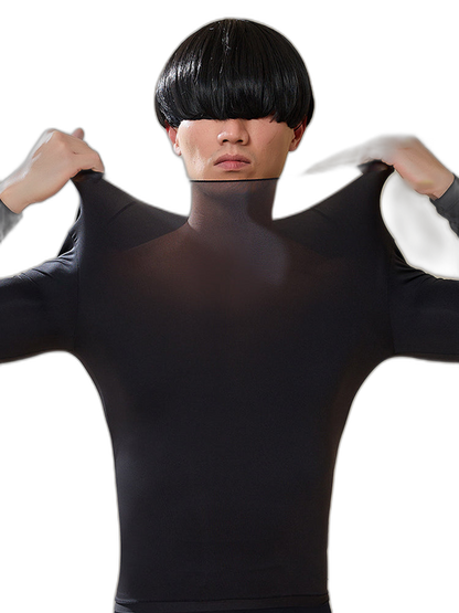 Men's Skin-Friendly Ultra-Thin High-Elastic Anti-Static Thermal Base Layer Tops & Bottoms