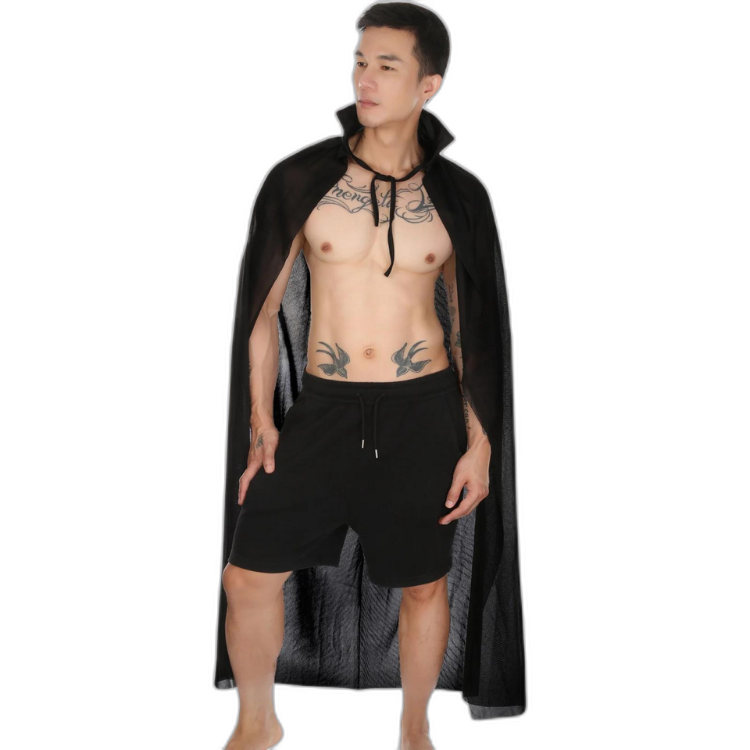 Kinky Evening Sheer Cape Costume