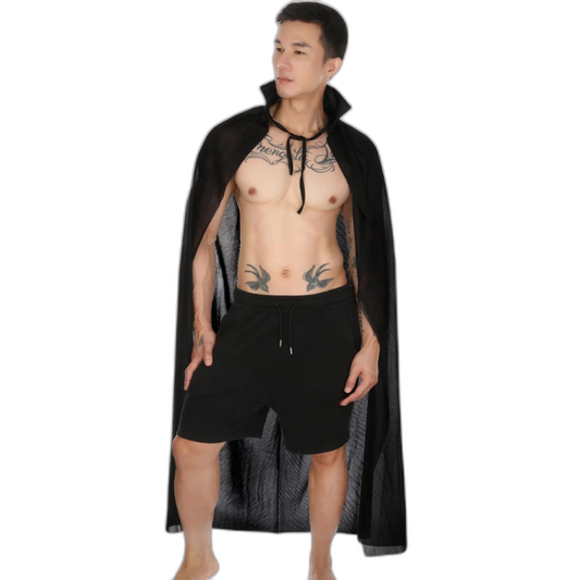 Kinky Evening Sheer Cape Costume
