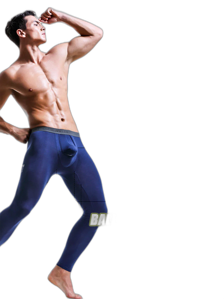 Men's Mid-Weight Wicking Thermal Bottoms