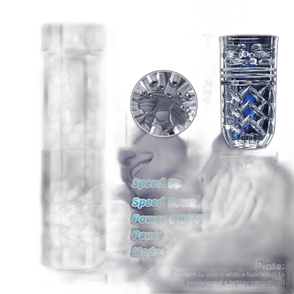 Blade - Silicone Male Masturbator - Rotating & Thrusting Sleeve