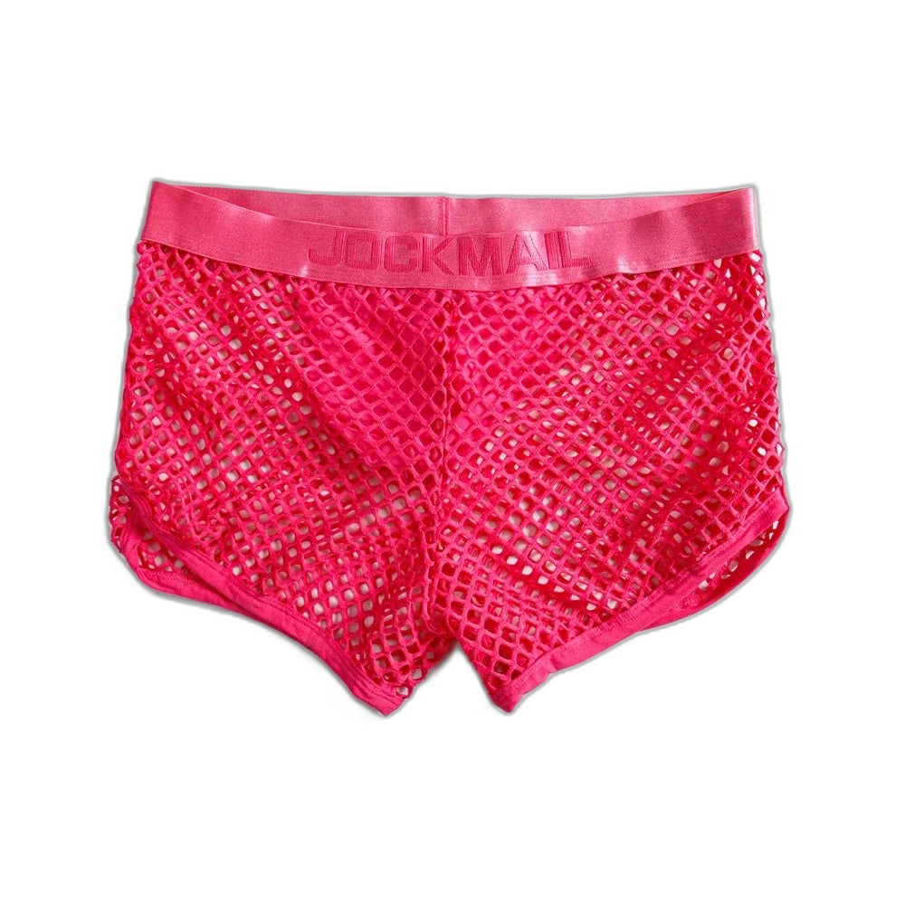 Jockmail 'Reveal All Fishnet' Underwear Shorts