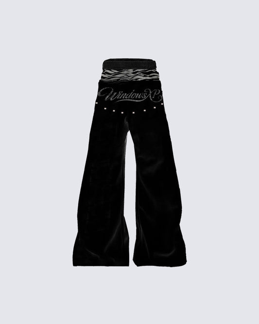 American Casual Style Trousers With A Nnique Design