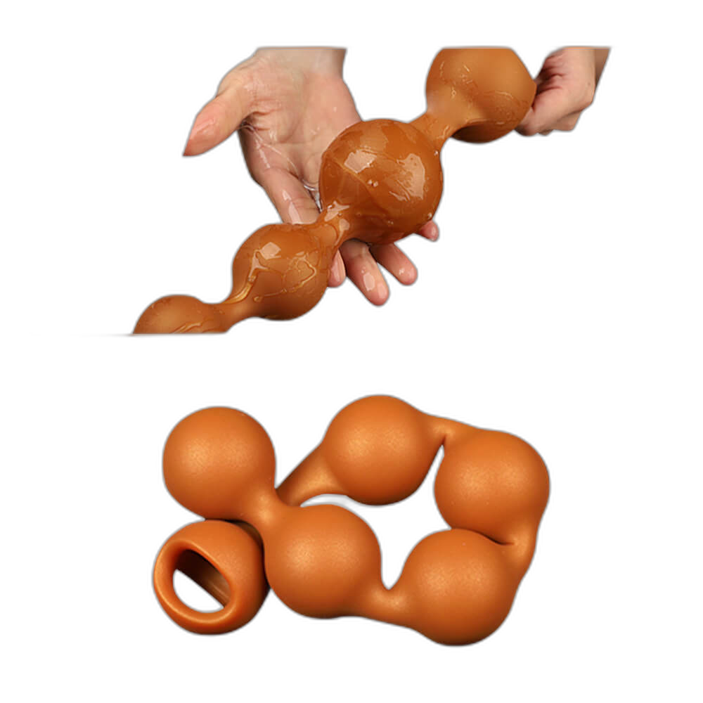 Atomic - 3/4/5 Anal Balls - Giant Anal Beads