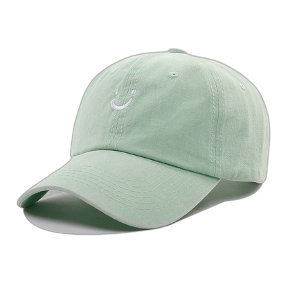 Distressed Smiley Cap