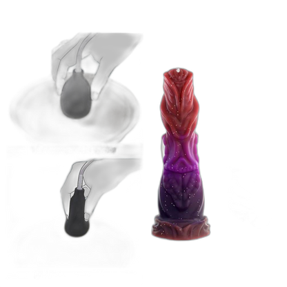Aladdin - 9 Inch Squirting Fantasy Dildo - Monster Dildo