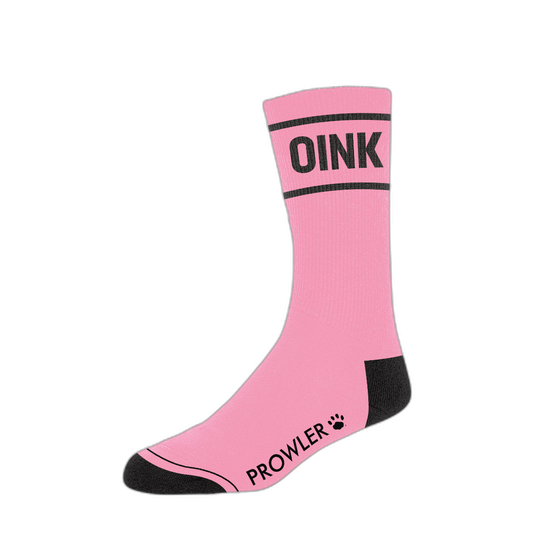 Prowler RED Oink Socks Pink Black