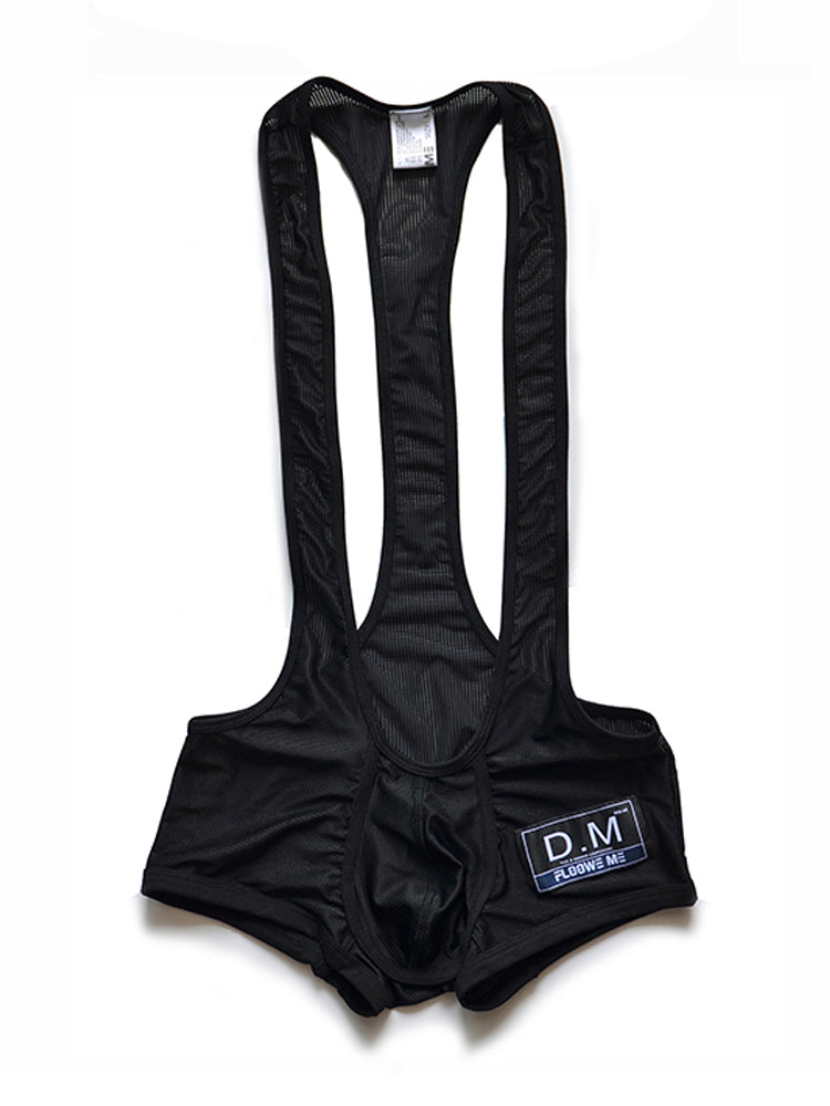 D.M Men's Low-Rise One-Piece Boxer Shorts