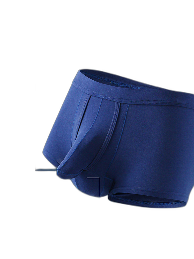 Sexy Separated Ball Pouch Trunks For Men