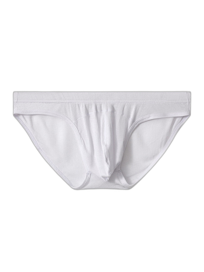 3 Pack Men's Sexy Threaded U-Shaped Briefs