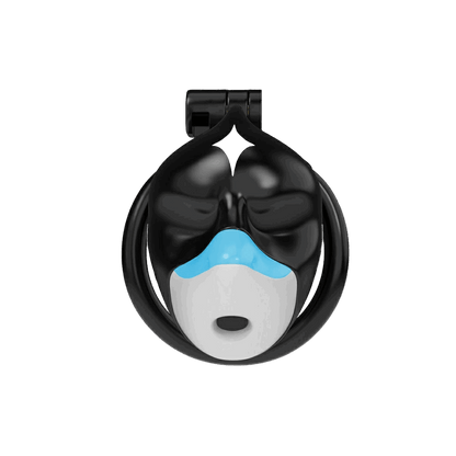 Furrjoi Shark Chastity Cage White