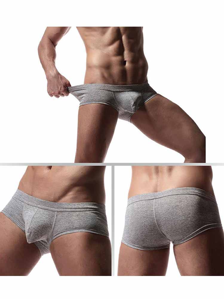 Men's Art Printed U-shaped Mesh Boxer Briefs