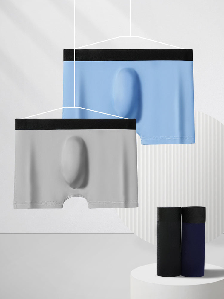 7 Pack Ball Support Seamless Men's Trunks