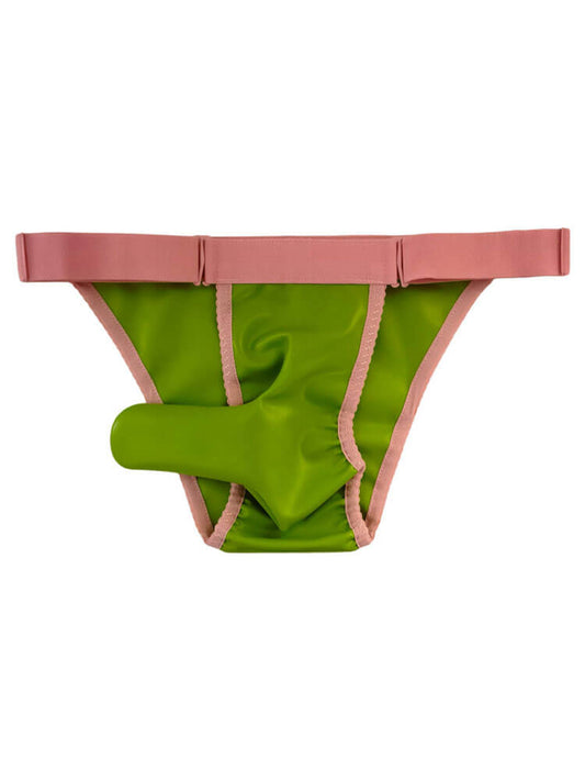  Men's Seamless Bullet-Separating Latex Briefs