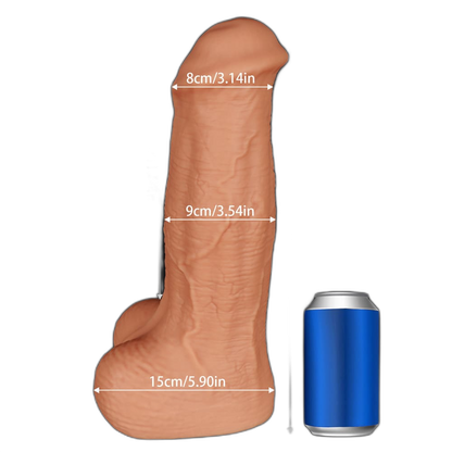 Zander - Realistic Dildo - Huge Silicone Dildo