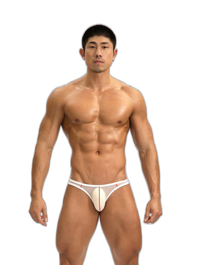 2 Pack Men’s See-through Mesh Bikini