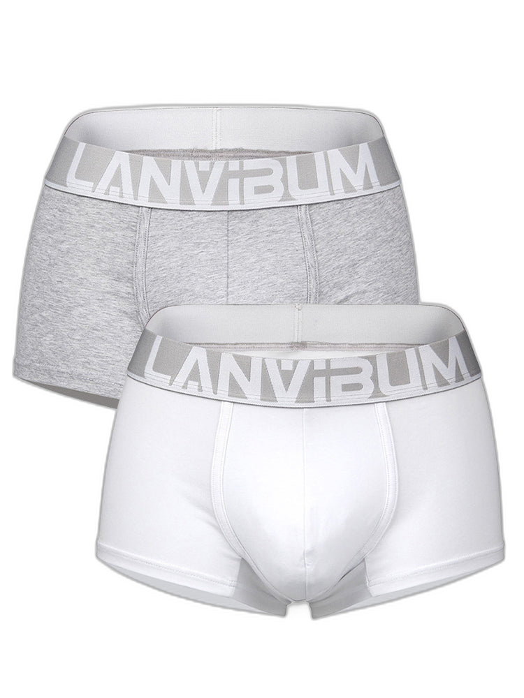 2 Pack Men's Breathable Big Pouch Trunks